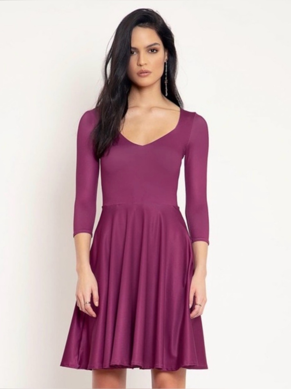 BlackMilk Matte Ruby Heart Longline Dress NWOT Size XS w/ Pockets